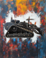 Remote-Controlled Tracked Lawn Mower (VDTK-850) - Image 3