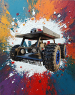 Four-Wheel Drive Remote-Controlled Lawn Mower (ML-600) - Image 6