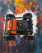 Four-Wheel Drive Remote-Controlled Lawn Mower (VDML-600) - Image 8